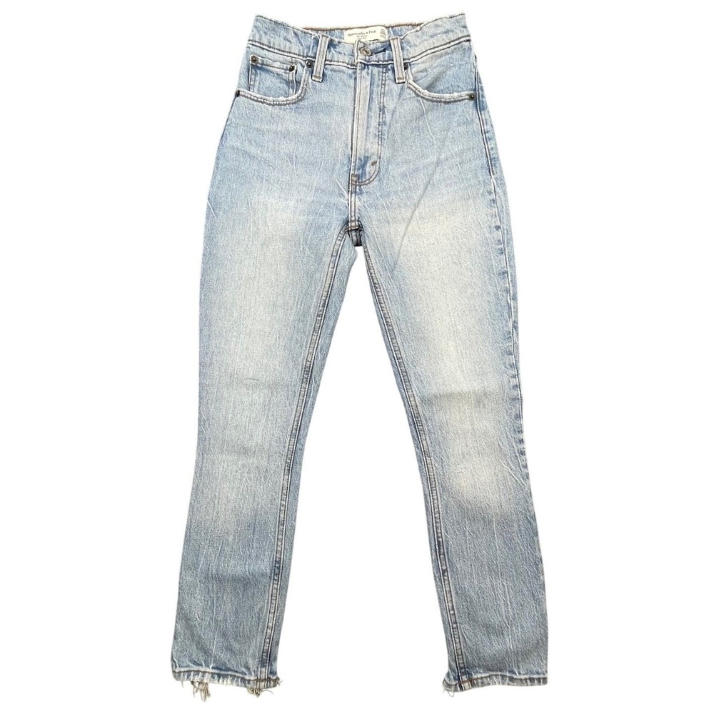 Abercrombie & Fitch Light Wash High Rise Skinny Jeans Women 000s